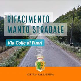 manto stradale colle di fuori