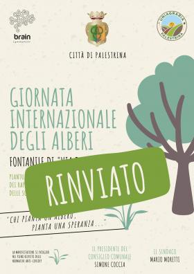 Rinvio giornata alberi